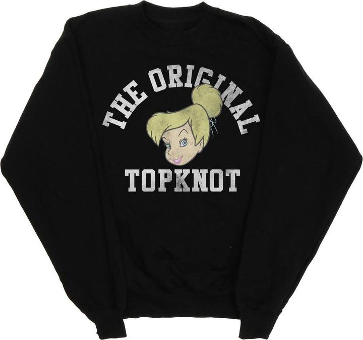 Disney Tinker Bell Original Topknot Sweatshirt Mädchen (128)