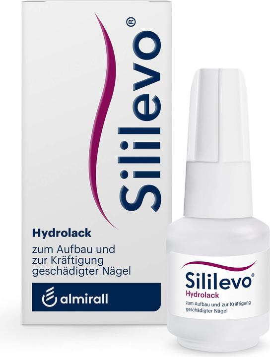 Produktbild Almirall Sililevo Hydrolack zum Aufbau geschädigter Fuss- und Fingernägel Nagellack, 6.6 ml Lösung (6.60 ml)