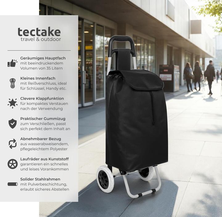 Image du produit tectake Chariot de courses