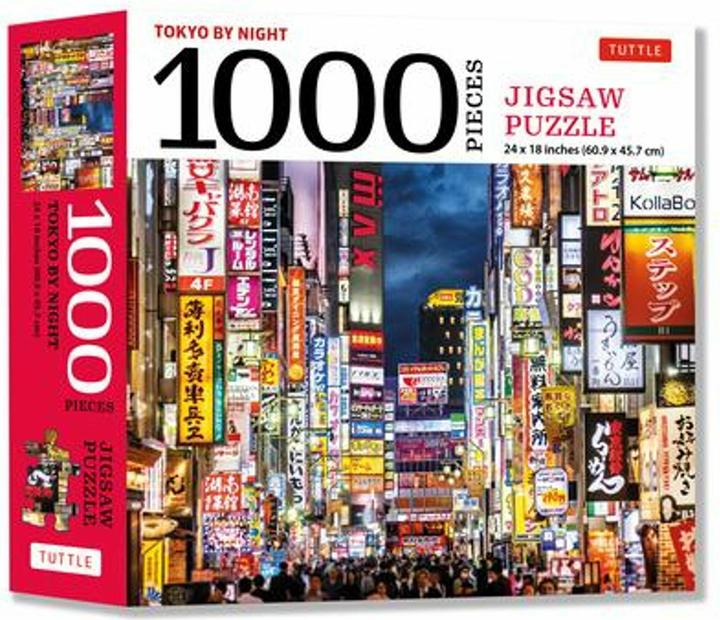 Produktbild Tokyo by Night - 1000 Piece Jigsaw Puzzle (1000 Teile)