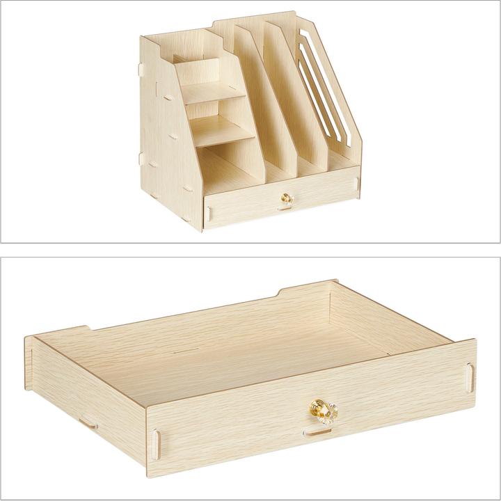 Produktbild Relaxdays Schreibtisch-Organizer (A4)