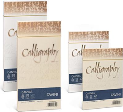 Actual product image Favini Canvas Calligraphy inkjet paper A4 (210x297 mm) 50 sheets Ivory (100 g/m²)