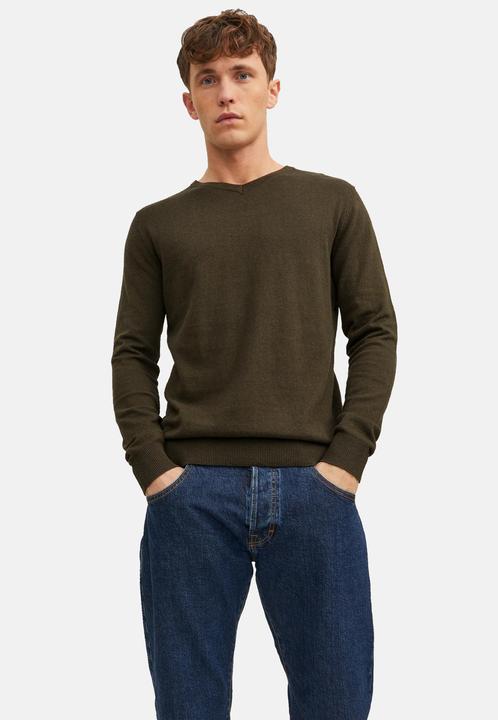 Immagine prodotto Jack & Jones V-Ausschnitt Strickpullover (M)