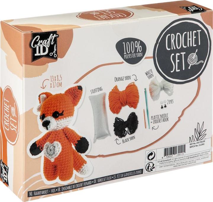 Immagine prodotto Legind Craft ID - Kit uncinetto volpe, 13x8.5x17cm - (K-CR1700/GE)
