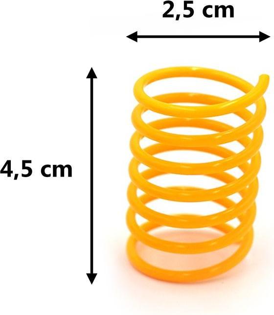 Image du produit Hermex Ressorts en spirale Jouet pour chats Jeu d'adresse Jouet à ressorts