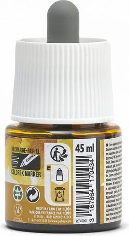 Image du produit Pebeo Encre à base d'eau Colorex (Ocre jaune, 45 ml)