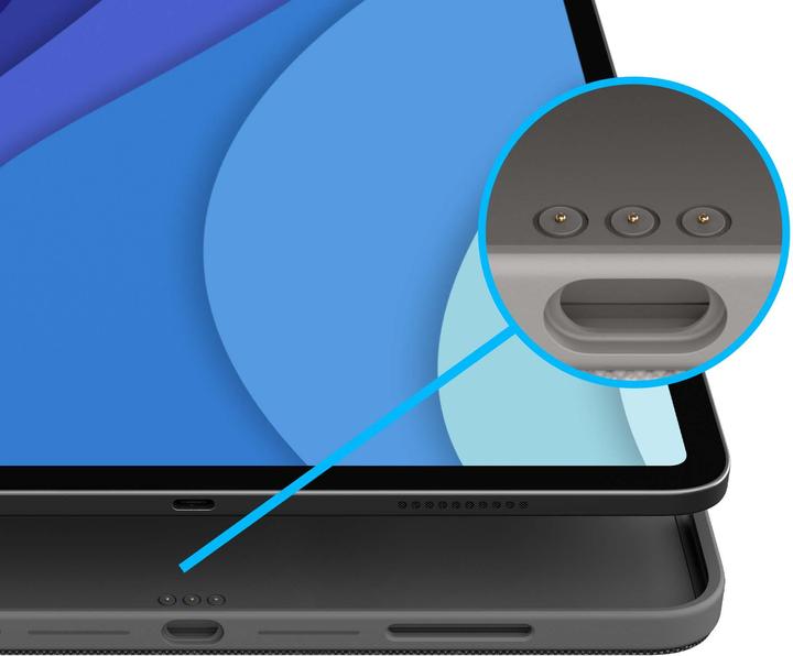 Image du produit Logitech Combo Touch (CH, iPad Pro 12.9 2022 (6e génération), iPad Pro 12.9 2021 (5ème génération))