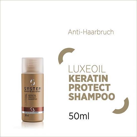 Produktbild System Professional Luxe Oil - Keratin Shampoo (50 ml, Flüssiges Shampoo)
