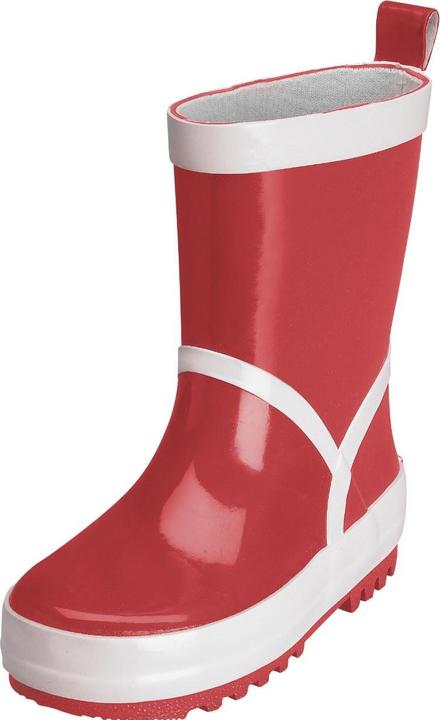 Playshoes Kinder Gummistiefel uni rot (20, 21)