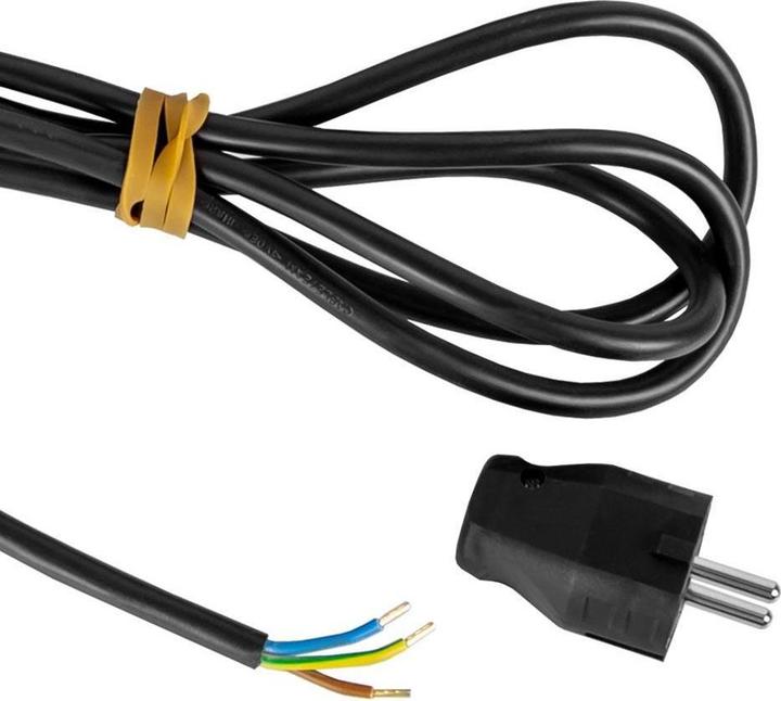 Actual product image Bachmann CASIA 2 2x socket 1x USB charger A/C (932.102) black, short (2 x, CEE 7/3, 2 m)