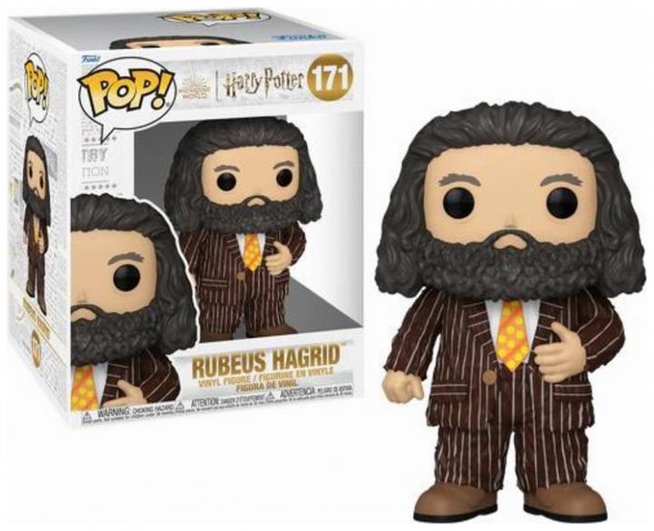 Actual product image Funko Harry Potter Super Sized Jumbo POP! Vinyl Figur Hagrid Animal Pelt Outfit 15 cm