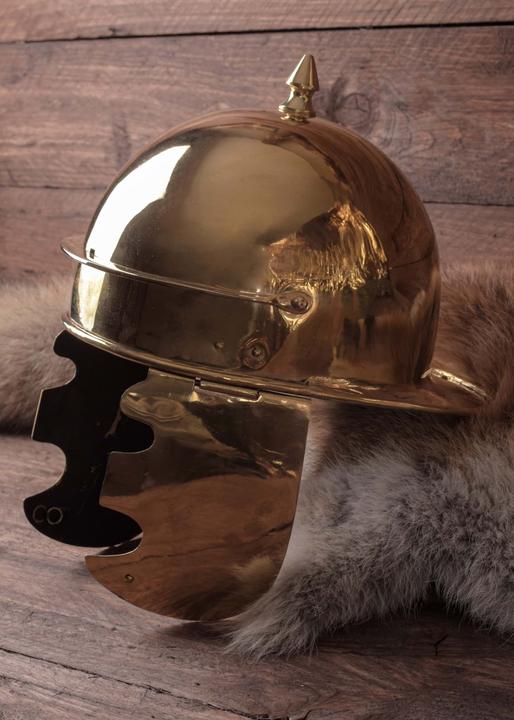 Produktbild Battle Merchant Römerhelm Coolus D Haltern Messing