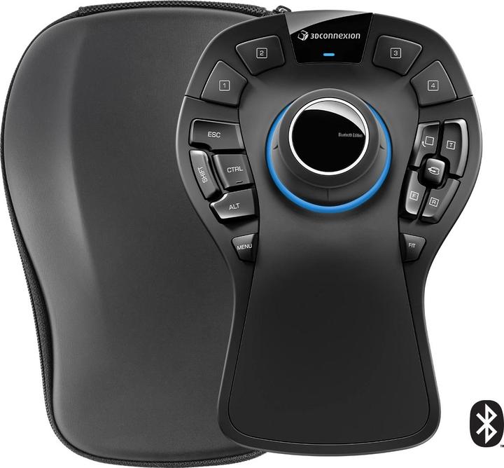 3Dconnexion SpaceMouse Pro (Kabelgebunden, Kabellos)