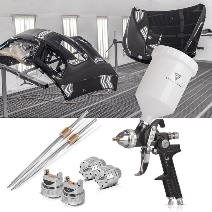 Actual product image Stahlwerk HVLP spray gun SG-600 ST 1.4 mm nozzle 600 ml flow cup