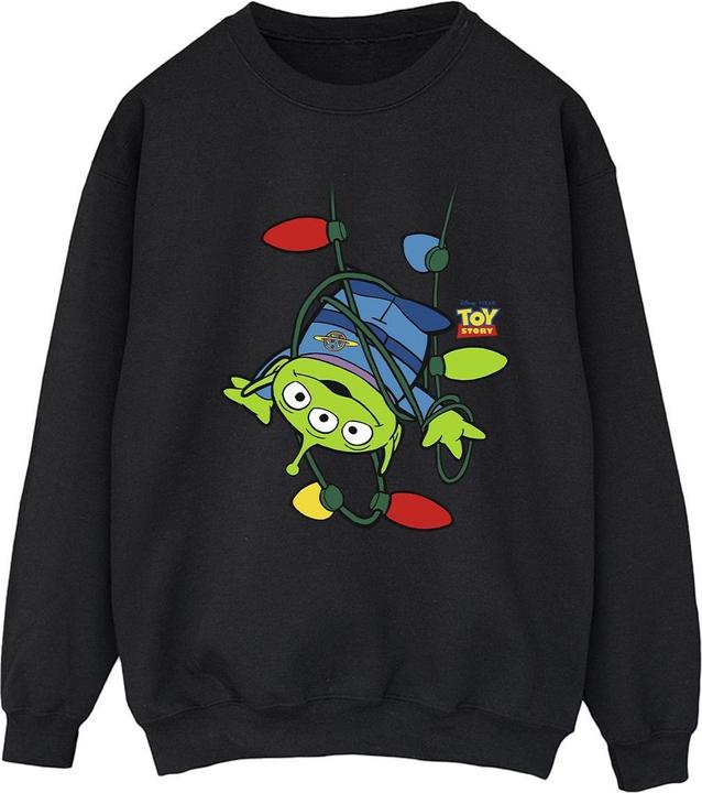Disney Toy Story Christmas Lights Aliens Sweatshirt (M)