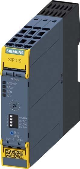 Produktbild Siemens NOT-AUS Schaltgerät 24V/DC Grundgerät 3SK1121-2CB44