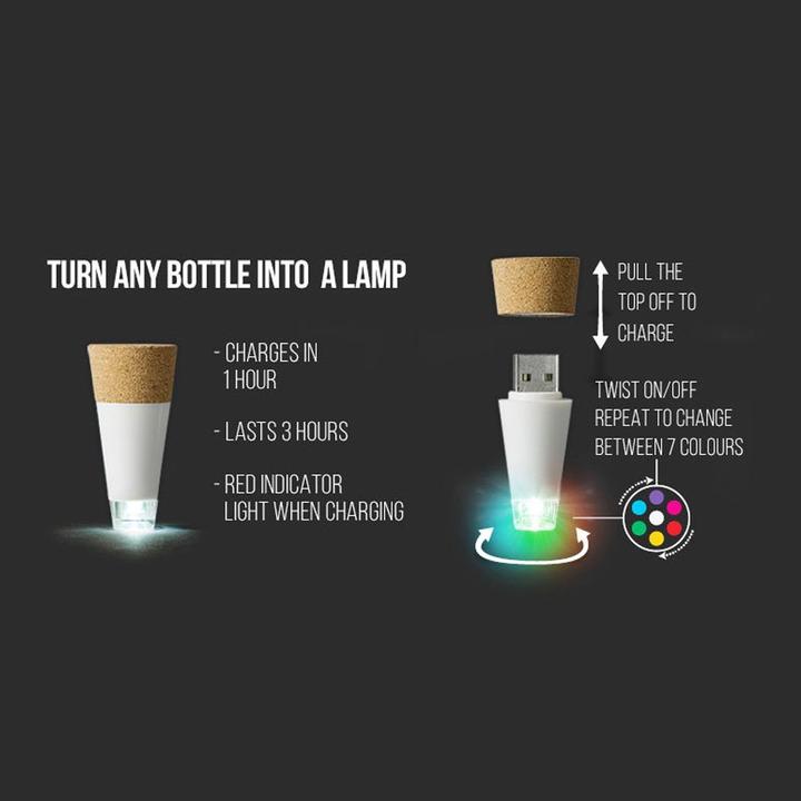 Actual product image Suck UK Multi Colour Bottle Light (0.02 m)