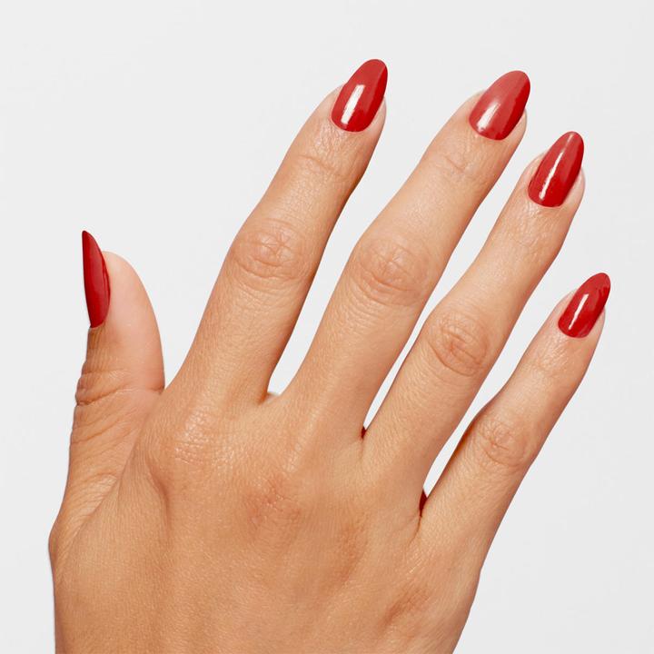 Actual product image OPI Infinite Shine (N25 Big Apple Red, Gel-Effect Nail Polish)