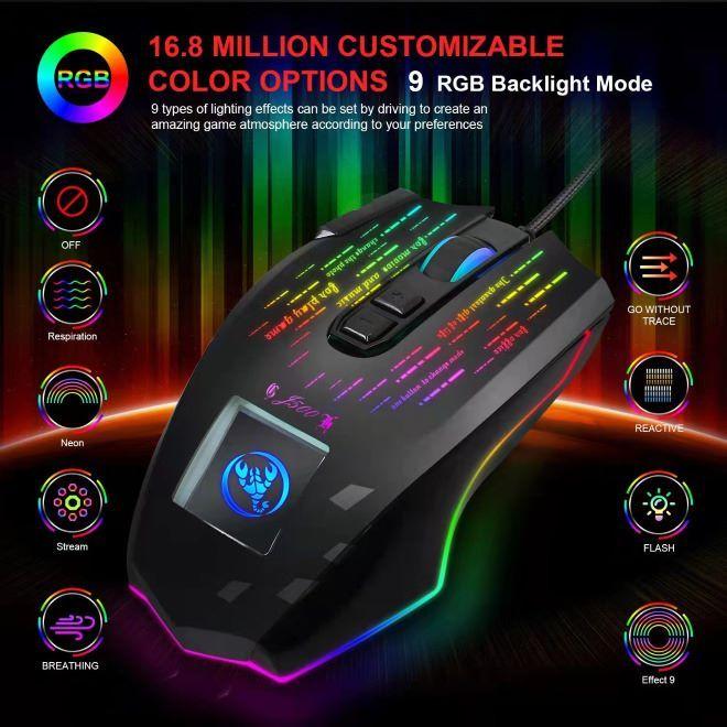 Actual product image MU Classic J500 gaming mouse (Cable)