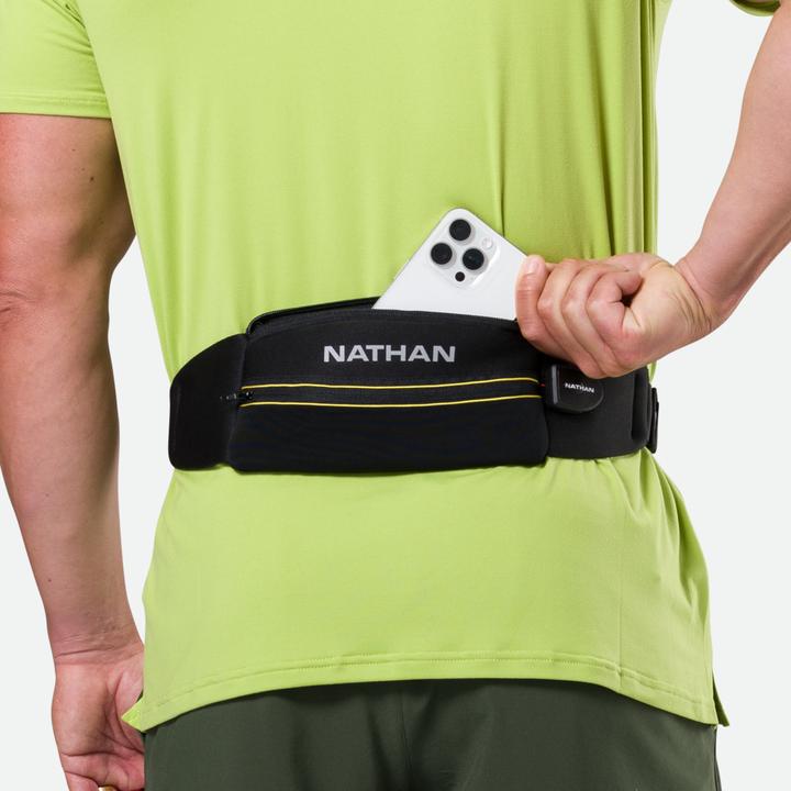 Actual product image Nathan Reflective trail hydration belt "Laser Light 5K"