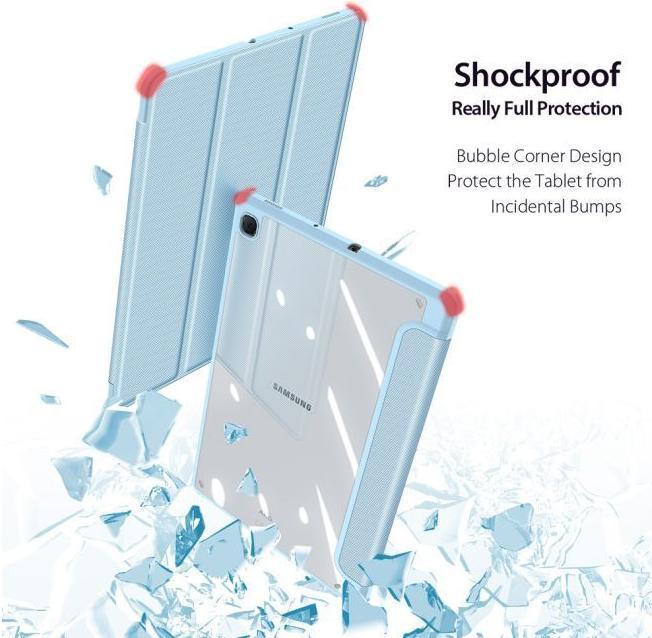 Actual product image Dux Ducis Case Toby Samsung P610/P615/P613/P619 Tab S6 Lite 10.4 blue (Galaxy Tab S6 Lite)