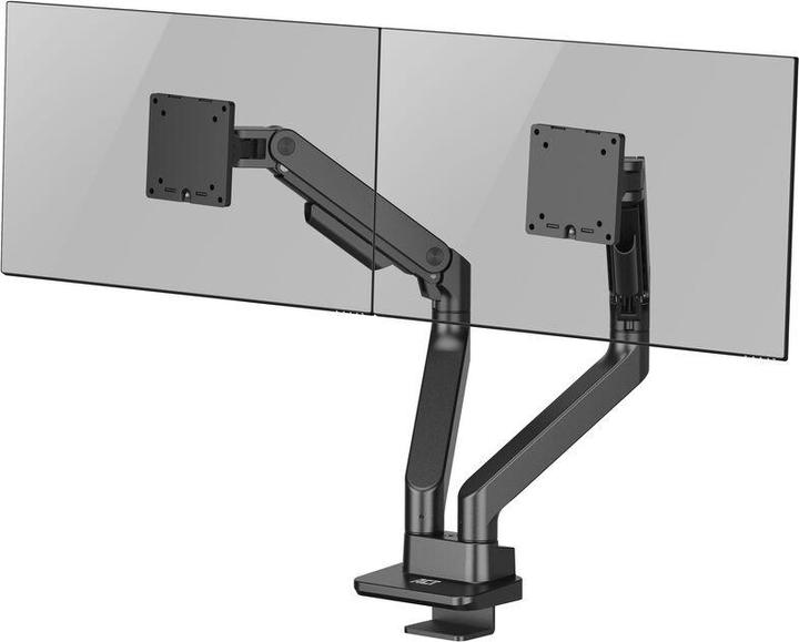 Produktbild Dual monitor arm office premium, with gas spring (Tisch, 32")