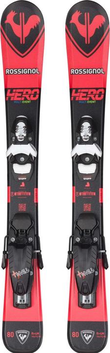 Immagine prodotto Rossignol HERO Pro Team Kinderski + LOOK 4 Gw Black Bulk-Bindungen (70 cm)
