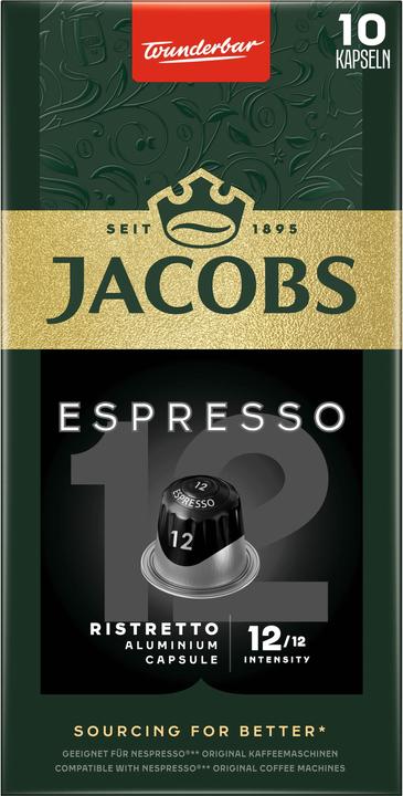 Immagine prodotto Jacobs Espresso 12 Ristretto (10 x Porta.)