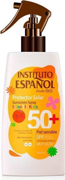 Instituto Español SOL. PROT INFANTIL SOLAR P.SENSIBLE SPF50+ SPRAY 300 ML (Sonnenspray, SPF 50+, 300 ml)
