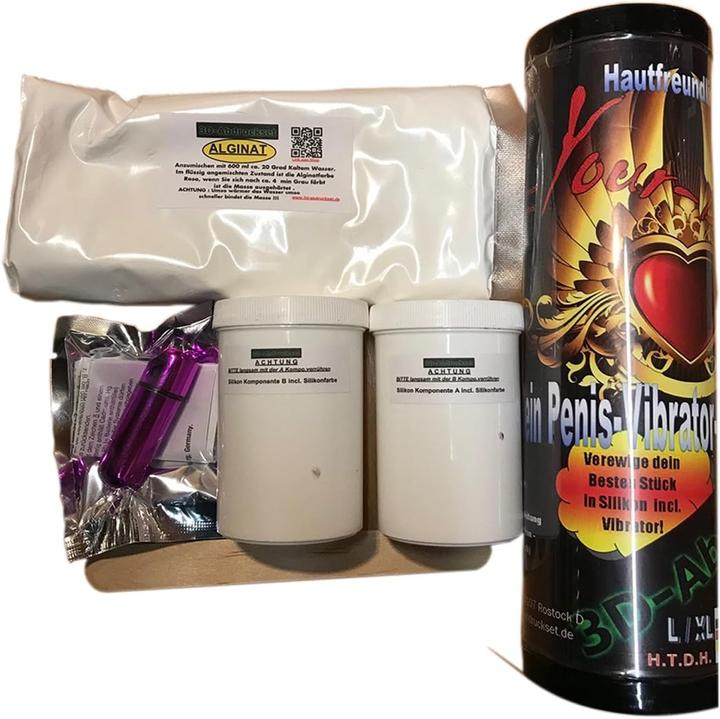 Produktbild Your-Dildo Abdruckset mit 2 x Alginat