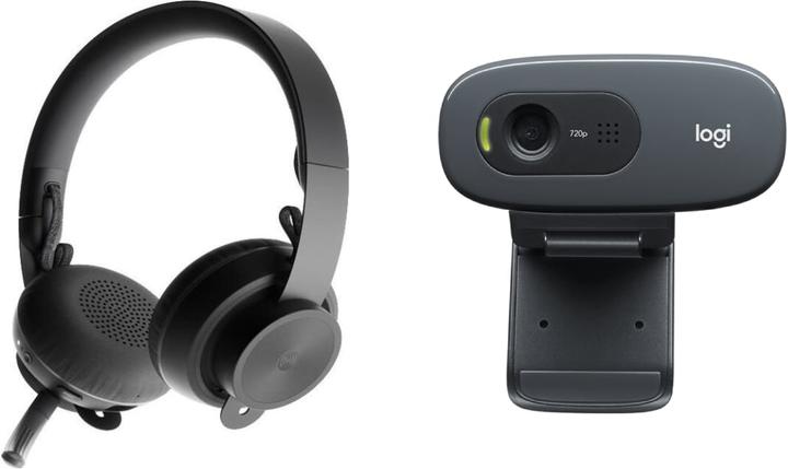 Logitech Zone Wireless Bundle with C270 Webcam