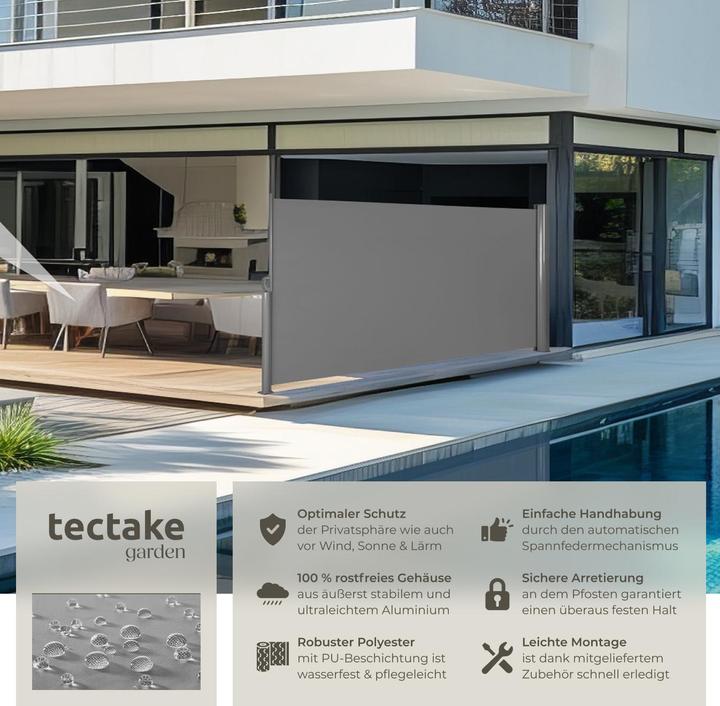 Image du produit tectake Store Latéral Rétractable (3 m)