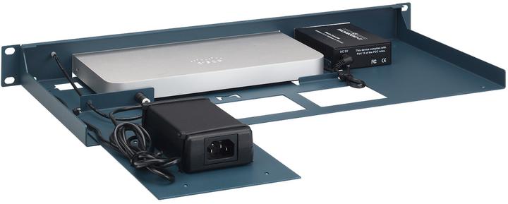 Actual product image Rackmount.IT RM Kit Cisco Meraki MX64/MX67/MX67C + Media Convertor