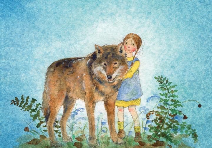 Produktbild Postkartenbuch »Waldkinder« (Harter Einband, Deutsch)