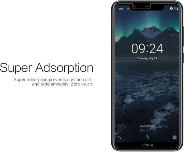 Actual product image Nillkin Super Clear Series Protective Film (1 Piece, Nokia 5.1 Plus)