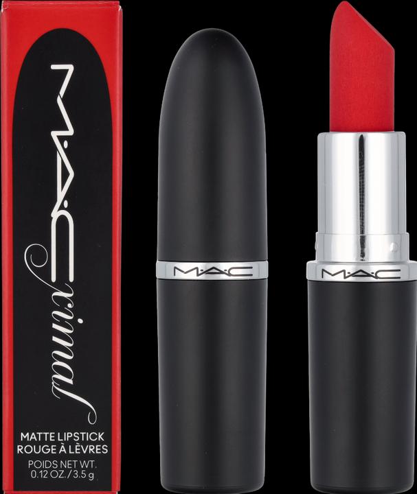 Image du produit MAC Cosmetics Rouge à lèvres mat soyeux Macximal Red Rock (roche rouge)