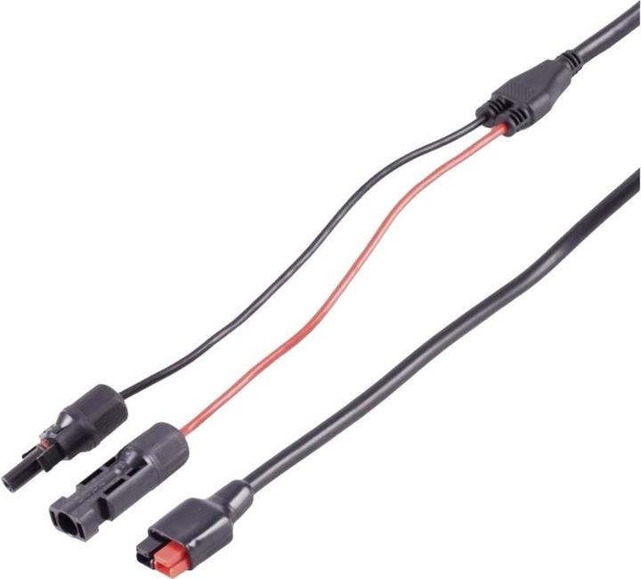 Actual product image BKL Electronic 2801007 PV power station feed-in cable Cable length 2 m (Solar connector)