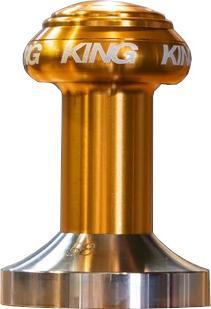 Produktbild Chris King Espresso Tamper, 58mm, flat, gold