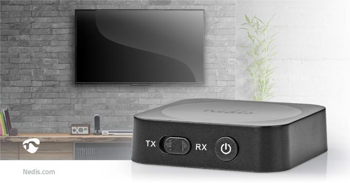 Produktbild Nedis Bluetooth Transmitter Receiver Bluetooth Transmitter Receiver Connection Input: 1x AUX Connect (Sender & Empfänger)