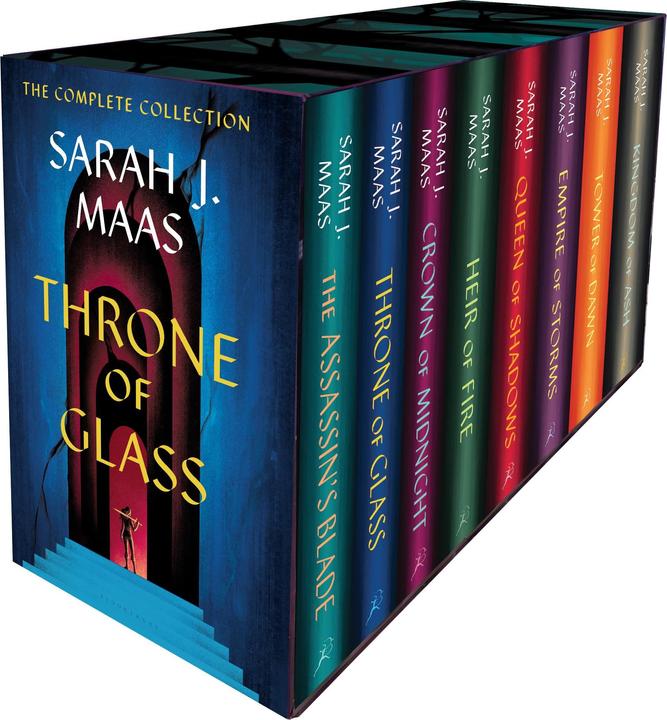 Produktbild Throne of Glass Box Set (Englisch, Sarah J. Maas, 2023)