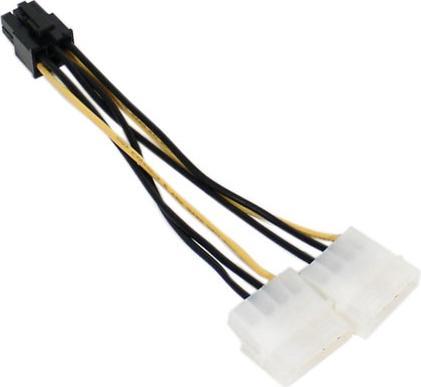 Immagine prodotto Delock Doppio adattatore PCIe 4P-6P