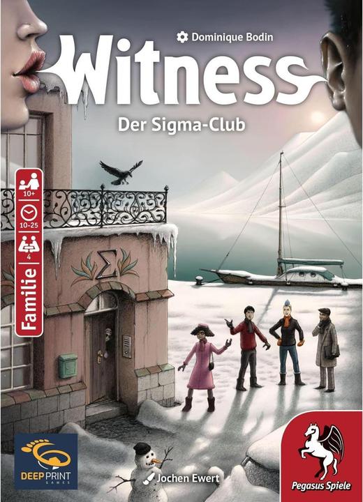 Immagine prodotto Pegasus Witness - Il Club Sigma (Deep Print Games) (Tedesco)