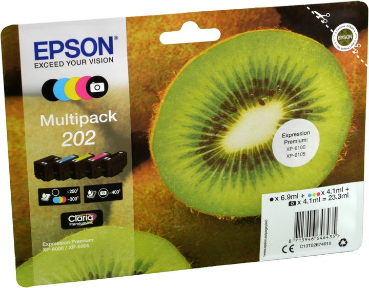 Immagine prodotto Epson 202 Claria Premium Multipack (M, PBK, FC, C, Y)