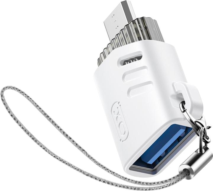 Produktbild xO Adapter NB256C OTG USB - microUSB weiss (USB, Micro USB)