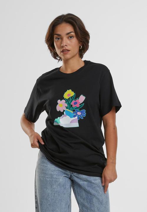 Immagine prodotto Mister Tee Maglietta sneaker a fiori da donna - 19039 (M)
