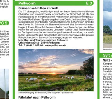 Produktbild PublicPress Radkarte Nordfriesland