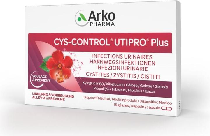 Arkopharma Cys-Control Utipro plus Kapseln 15 Stk (15 Stück)