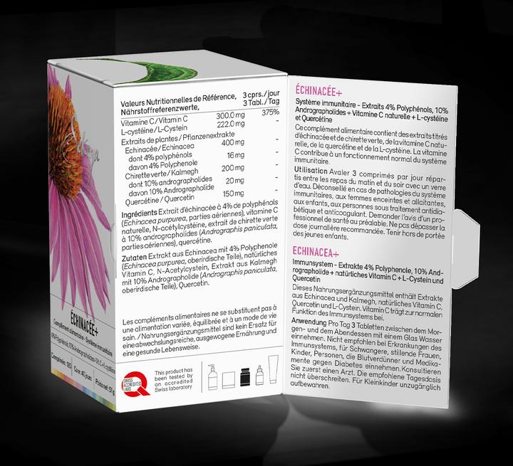 Actual product image Sekoya Echinacea + | Against colds (120 Piece, Pills)