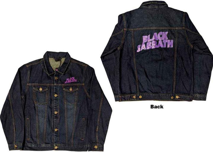 Immagine prodotto Black Sabbath Wavy Logo Denim-Jacket (M)