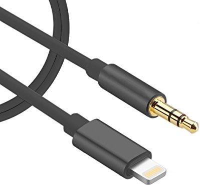 Immagine prodotto SIGN Cavo Aux da Lightning a 3,5 mm da 1 m - Nero (1 m)
